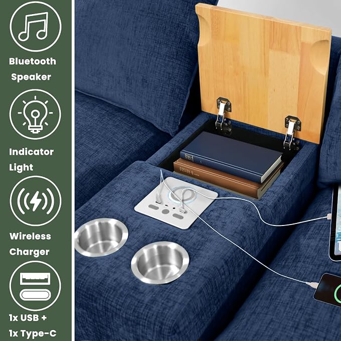Brelice Modular Sofa Console - Image 5
