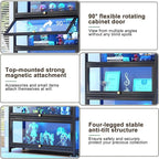 Display Cabinet with Acrylic Glass Doors 67.7'' Tall Curio Cabinet - Image 4