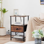 LOAKEKEL Night Stand Set 2, Nightstand - Image 2