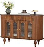XUZENEST 47'' Fluted Sideboard Buffer Cabinet - Image 9