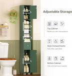 TEENFON Bathroom Cabinet, Narrow Bathroom Storage Cabinet - Image 4