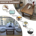 Japanese Floor Table, Vintage Tea Table Low Table, Rectangular Style Tatami - Image 5