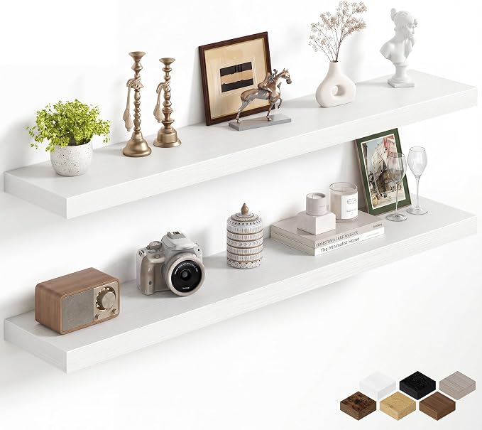 Fun Memories 48Inch Floating Shelves by FunMemories