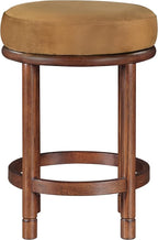 Meridian Furniture 978Saddle-C Monette Collection Art Deco Counter Stool - Image 4
