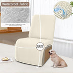 ALIECOM 100% Waterproof Recliner Sectional Couch Covers L Shape Stretch Corner - Image 4