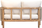 Christopher Knight Home 4-Piece Acacia Wood Patio Furniture Set - Image 8