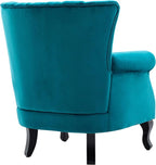 Velvet Accent Chairs Set of 2 - Image 5