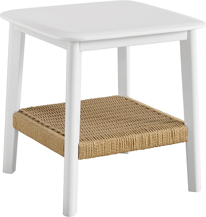 Alaterre Furniture Calais 2-Tier Small End Table - Image 8