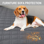Genina L Shape Couch Cover, Sectional Couch Chaise Covers, Waterproof Washable - Image 5
