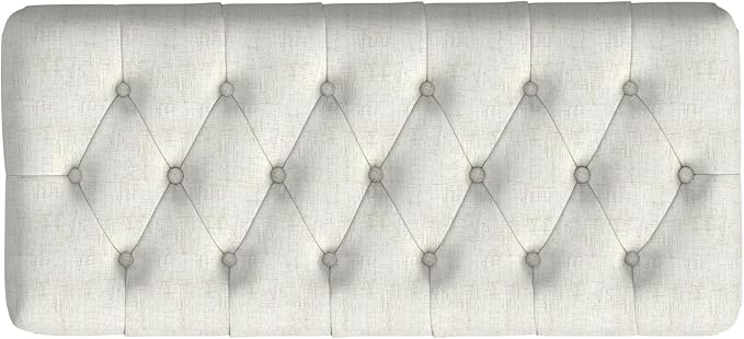 Homepop Home Decor | Tufted Ainsley Button Storage Ottoman Bench - Image 6
