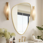 WallBeyond Asymmetrical Mirror, Irregular Wall Mirror, Wall Mirrors Decorative by WallBeyond
