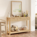 RUSTOWN Fluted Wood Console Table - Image 8