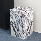 Luxury Marble Side Table, Square End Table - Image 4