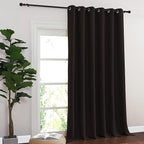 NICETOWN Toffee Brown Blackout Curtains - Image 8