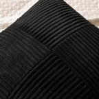 MIULEE Black Decorative Throw Pillow Covers - Image 3