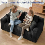 3-in-1 Convertible Sofa Bed: Boneless Loveseat Sleeper & Folding Couch Bed - Image 8