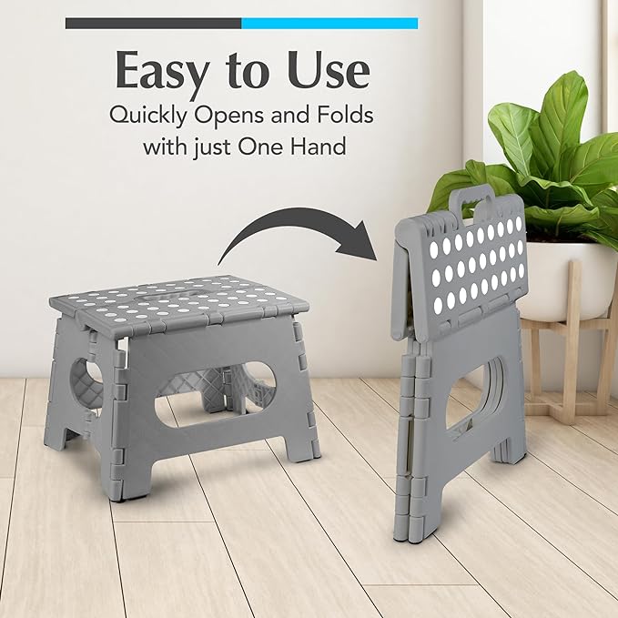 Handy Laundry Folding Lightweight Step Stool - Image 3