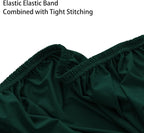 Super Stretch 40x40x15 inch Square Ottoman Cover- Soft Form Fit Ottoman Cover - Image 6