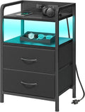 Fixwal Night Stand for Men Bedroom by Fixwal