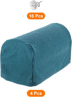 uxcell Stretch Armrest Covers Armchair Anti-Slip - Image 3