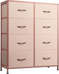 WLIVE Fabric Dresser for Bedroom, Tall Dresser by WLIVE