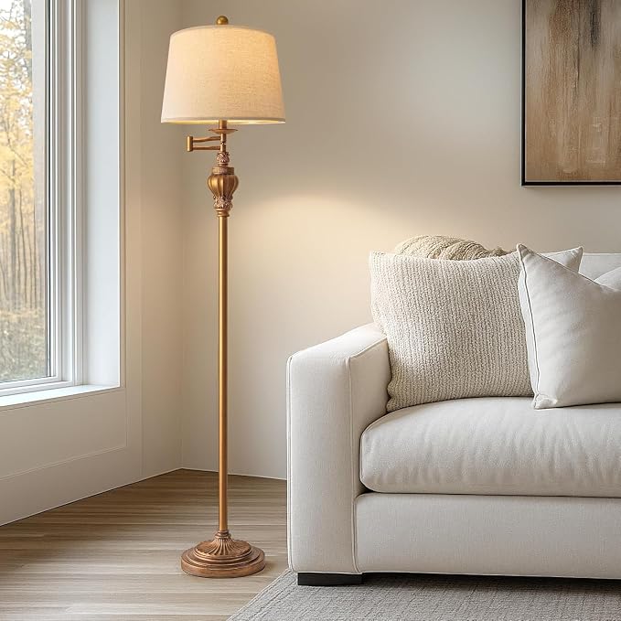 G-SAFAVA 61" Vintage Floor Lamp - Image 2