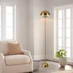 COSYLUX Modern Floor Lamp for Living Room, Industrial Tall Standing Lamp for - Image 2