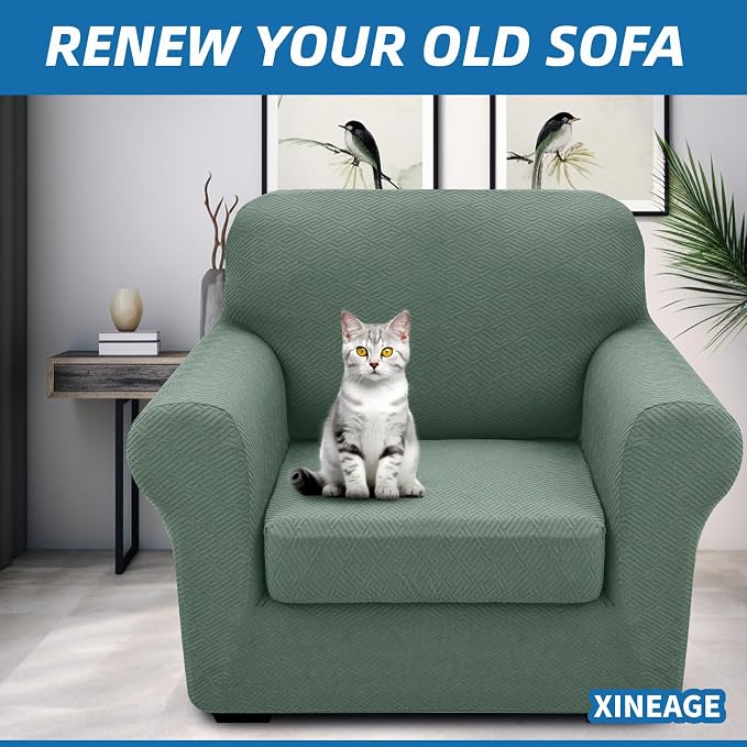 XINEAGE New 2 Pieces Chair Covers - Image 4