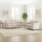 Living Room Sofa Sets 2 Piece, Modern 3 Seater Sofa and Loveseat Couch Sets - Image 7