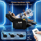 Recliner Sofa Set, Wall Hugger Couch - Image 6