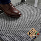 GORILLA GRIP Waterproof Traffic Guard Door Mat, Indoor Outdoor Heavy Duty by Unknown
