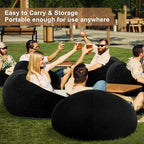 Realspring 6 9 12 Pcs Inflatable Bean Bag Chairs - Image 6