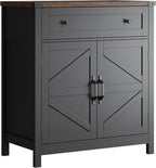 ChooChoo Kitchen Storage Cabinet, Coffee Bar Cabinet, Farmhouse Buffet Sideboard - Image 8