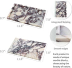 Real Luxurious Natural Marble Vanity Tray Genuine Marble Storage Tray - Image 2