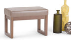 SIMPLIHOME Milltown Small Ottoman Bench - Image 10