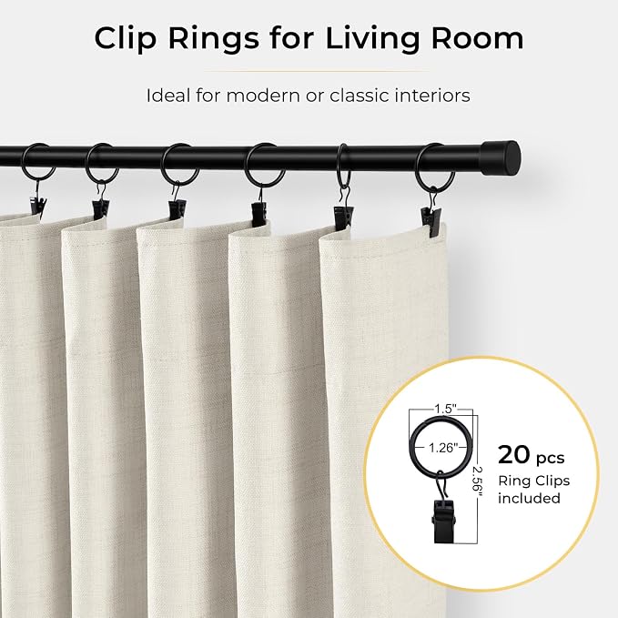INOVADAY 100% Blackout Curtains - Image 5