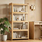 Magshion Display Cabinet with Acrylic Doors, 4-Tier Curio Cabinet - Image 3
