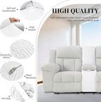 100% Waterproof Sectional Recliner Couch Covers - Image 4