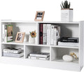 Tangkula 5 Cube Bookcase, 2 Tier Wooden Storage Open Bookshelf, Kid's Playroom by TANGKULA