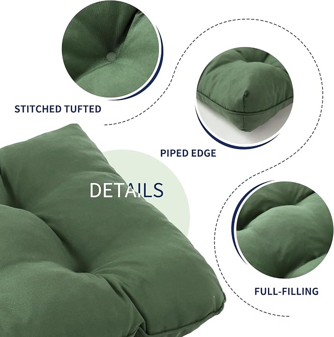 IPYNBAP Outdoor Bench Cushion, Waterproof Bench Cushion - Image 5