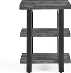 Alaterre Furniture Pomona Living Room 3-Tier Solid Wood End Table - Image 3