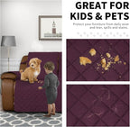 Easy-Going Oversized Loveseat Recliner Cover, Reversible Couch Cover - Image 8