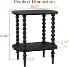2-Tier Side Table, Small End Table - Image 3