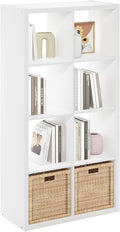 Furinno Cubicle Open Back Decorative Cube Storage Organizer by Furinno-FitsYourSpaceFitsYourBudget
