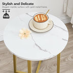 HOOBRO Side Table, Round End Accent Table - Image 6