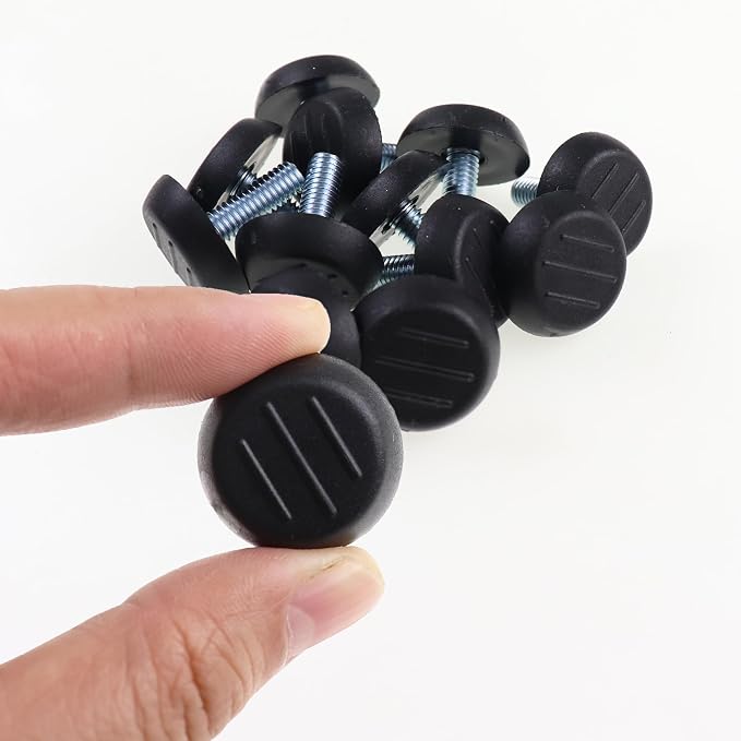 M6 Adjustable Furniture Levelers Table Feet Screw in Threaded, Screw on Chair - Image 5