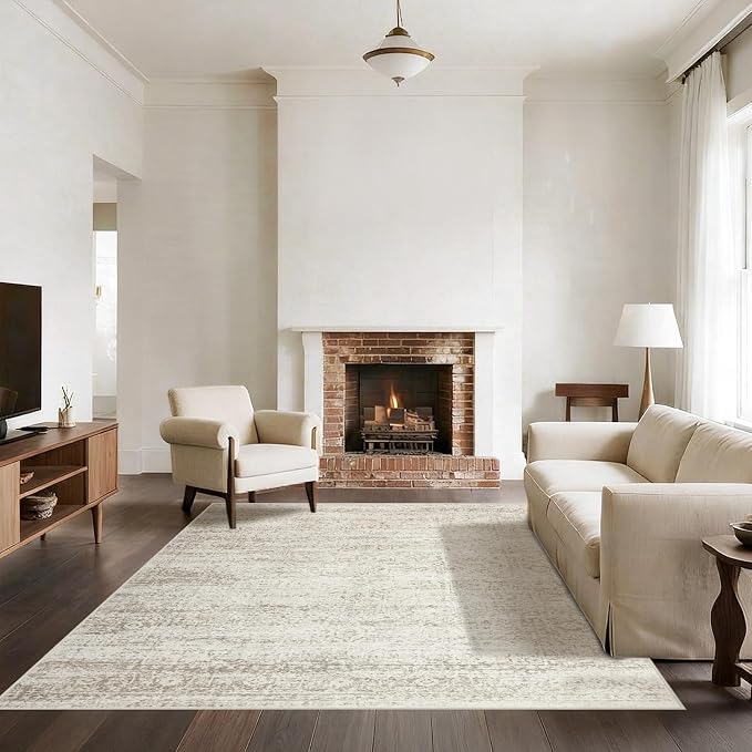 Washable Rugs 5x7 Area Rugs for Living Room, Dining Room Carpet | Ultra Soft - Image 2