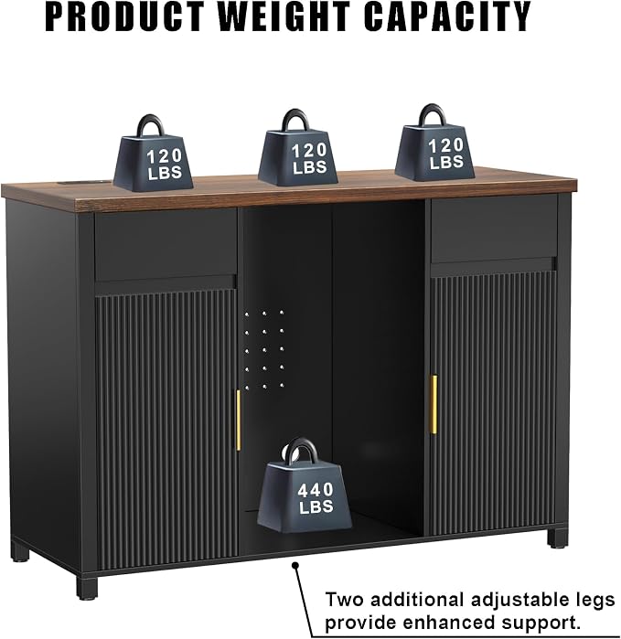 GDLF Large Coffee Bar Cabinet - Image 8