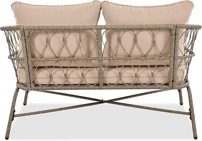 VilroCaz Bohemia-Inspired 4-Person Outdoor Seating Group - Image 9