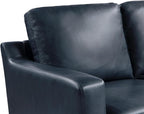 Serta Triton 55.5" Loveseat, Transitional Modern, Dreamcoil Comfort, Metal Legs - Image 7